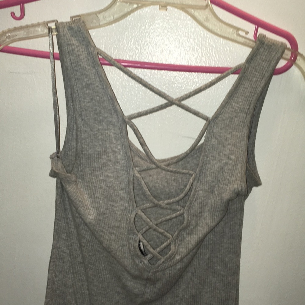 Grey summer dress